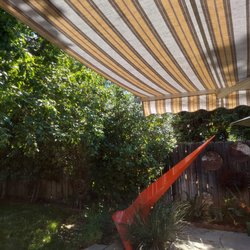 Tent City Canvas House - Awning replacement on 25 year old mechanical frame. Very satisfied with materials, installation and cost for this project.