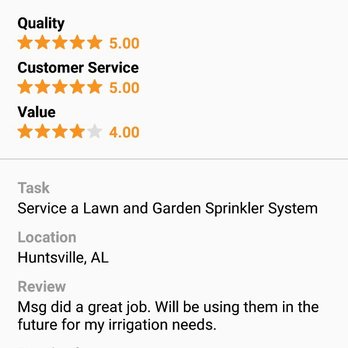 MG's Landscaping and Irrigation - customer reviews - Landscaping Near Me - Toney, Alabama MG's Landscaping and Irrigation - customer reviews - Landscaping Near Me - Toney, Alabama