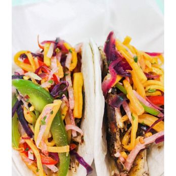 Caribbia Eats - Jerk chicken Tacos - Food Trucks Near Me