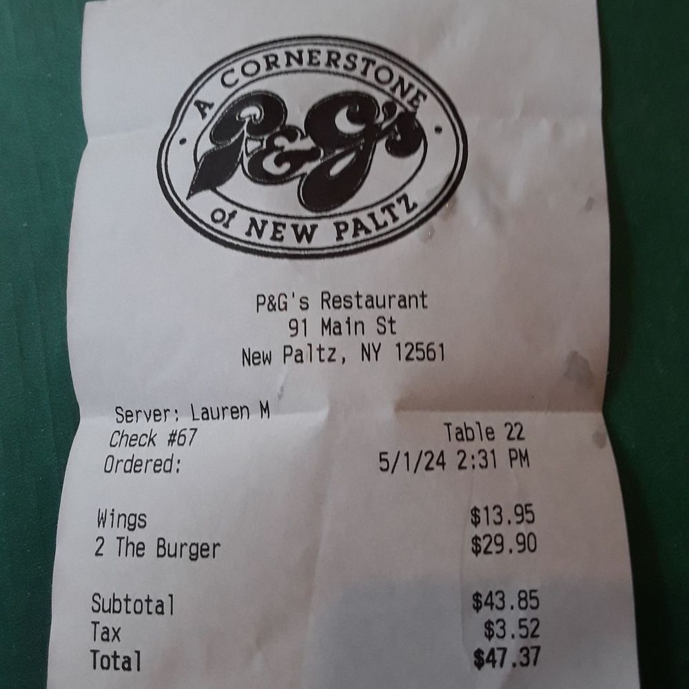 P&G’s - American Near Me - New Paltz, New York