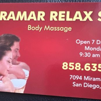 Miramar Spa - The manager said the hours has been extended 0830-2300 - Massage Near Me - San Diego, California Miramar Spa - The manager said the hours has been extended 0830-2300 - Massage Near Me - San Diego, California