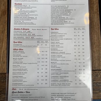 North Italia - Pizza Near Me - El Segundo, California