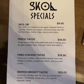 Skol Brewing - Skol Specials Menu 4/30/25 - Brewpubs Near Me - Atlanta, Georgia Skol Brewing - Skol Specials Menu 4/30/25 - Brewpubs Near Me - Atlanta, Georgia