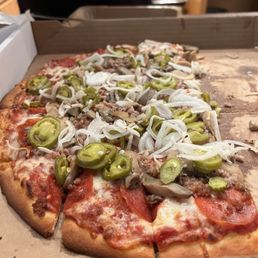 Supreme Pizza added jalapeños Supreme Pizza added jalapeños