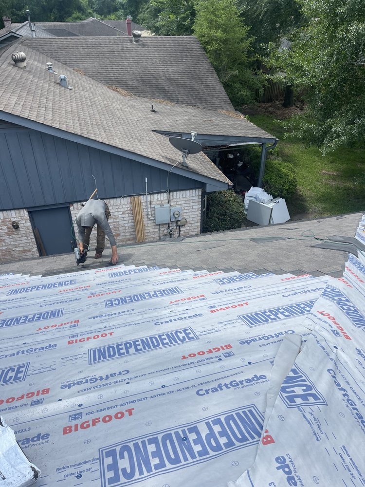 Slide of Bumblebee Roofing