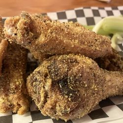 Gorges Beer - These lemon pepper wings are legit!