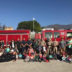 Living Way Daycare Center - Visit from the Fire Department, Pasadena PD & CHP's!