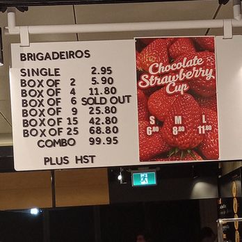 Chocollata Brigadeiros - Union Station - Price list - Chocolatiers & Shops Near Me - Toronto, Ontario Chocollata Brigadeiros - Union Station - Price list - Chocolatiers & Shops Near Me - Toronto, Ontario