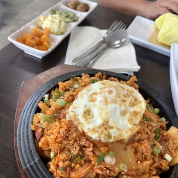 BTC by Chef Kang - Kimchi Kimchi Spam Fried Rice - Burgers Near Me - Los Angeles, California BTC by Chef Kang - Kimchi Kimchi Spam Fried Rice - Burgers Near Me - Los Angeles, California
