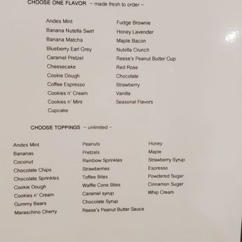Rolled Cold Creamery - Ice Cream & Frozen Yogurt Near Me - Lancaster, Pennsylvania