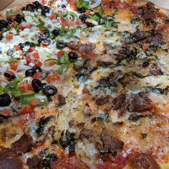 Walter's303 - Half BOM half veggie - Pizza Near Me - Denver, Colorado Walter's303 - Half BOM half veggie - Pizza Near Me - Denver, Colorado