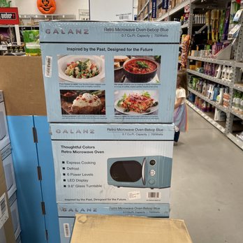Lowe's Home Improvement - Love the RETRO microwave and frig - grey blue. - Hardware Stores Near Me - Sonora, California