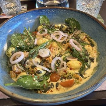 Edinbane Inn - Butternut Squash, Cherry Tomato, and Spinach Gnocchi - Hotels Near Me - Highland, HLD
