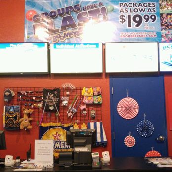 Boomers Boca Raton - Different games & activity cost points - Mini Golf Near Me - Boca Raton, Florida