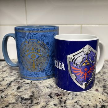 GameStop - Blue Legend of Zelda mugs - Videos & Video Game Rental Near Me - San Antonio, Texas GameStop - Blue Legend of Zelda mugs - Videos & Video Game Rental Near Me - San Antonio, Texas