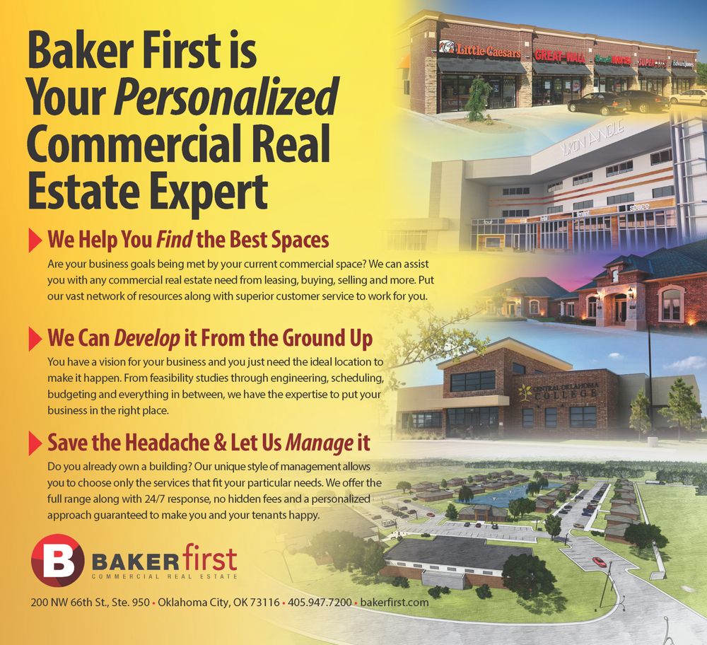 BAKER FIRST COMMERCIAL REAL ESTATE Updated July 2024 Request