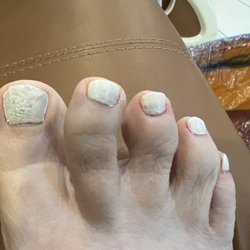 Serenity Spa & Salon - Bad pedicure