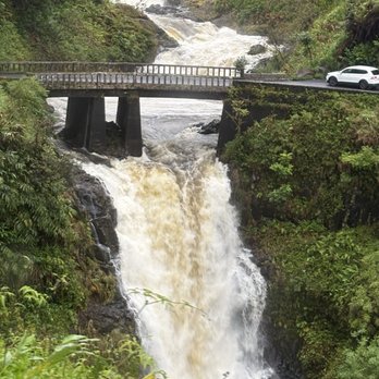 Hana and Beyond Tours - So much rain, this is not just a trickle. - Bus Tours Near Me Hana and Beyond Tours - So much rain, this is not just a trickle. - Bus Tours Near Me