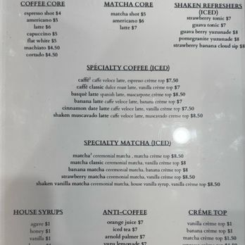 Esso Caffé - Drink Menu - Cafes Near Me - Beverly Hills, California Esso Caffé - Drink Menu - Cafes Near Me - Beverly Hills, California