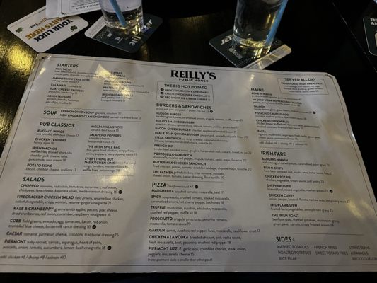 Menu photo 3 Reilly’s Public House Piermont, NY Menu photo 3 Reilly’s Public House Piermont, NY