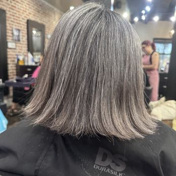 Plush Hair Lounge - Before. - Hair Salons Near Me - Fullerton, California