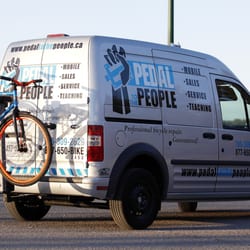 Pedal to the People - The van with all the tools and parts