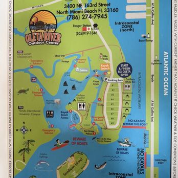 Oleta River State Park - Map - Parks Near Me - North Miami Beach, Florida