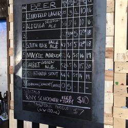Brendale Brewing Company - The menu