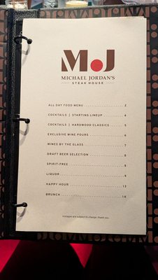 Menu photo 6 Michael Jordan's Steak House - Chicago Chicago, IL Menu photo 6 Michael Jordan's Steak House - Chicago Chicago, IL