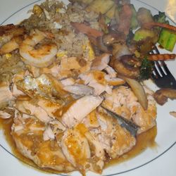 Fujiyama Steakhouse & Sushi Bar - Salmon Hibachi