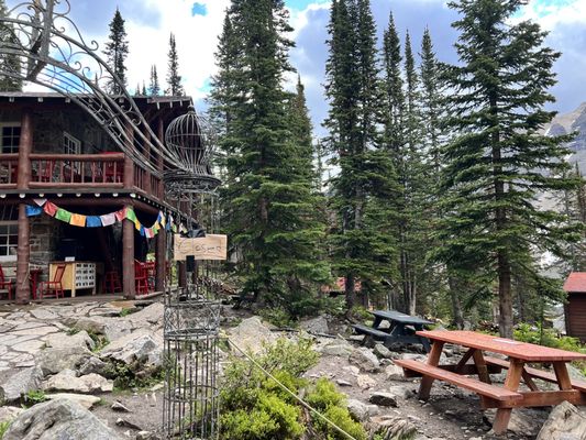 Plain of Six Glaciers Teahouse by null