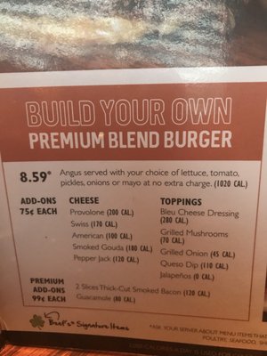 Menu photo 7 Beef 'O' Brady's Hoover, AL Menu photo 7 Beef 'O' Brady's Hoover, AL