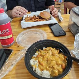 Etouffee in the front and the Crawdaddy in the back. Etouffee in the front and the Crawdaddy in the back.