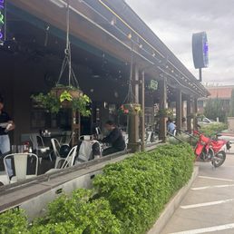 Outside patio
