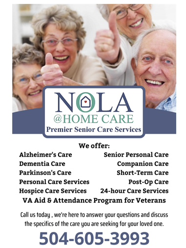 Nola at Home Care - home care agency in Metairie, LA