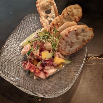 Cafe Sevilla - Octopus ceviche - Spanish Near Me - Costa Mesa, California