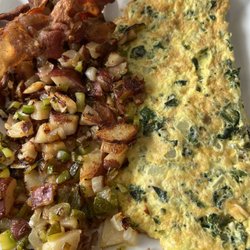 Maddy’s Diner - Florentine omelette
