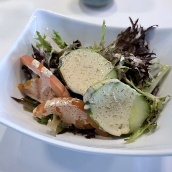 Izumi Sushi - salad with sesame dressing - Japanese Near Me - Littleton, Colorado Izumi Sushi - salad with sesame dressing - Japanese Near Me - Littleton, Colorado