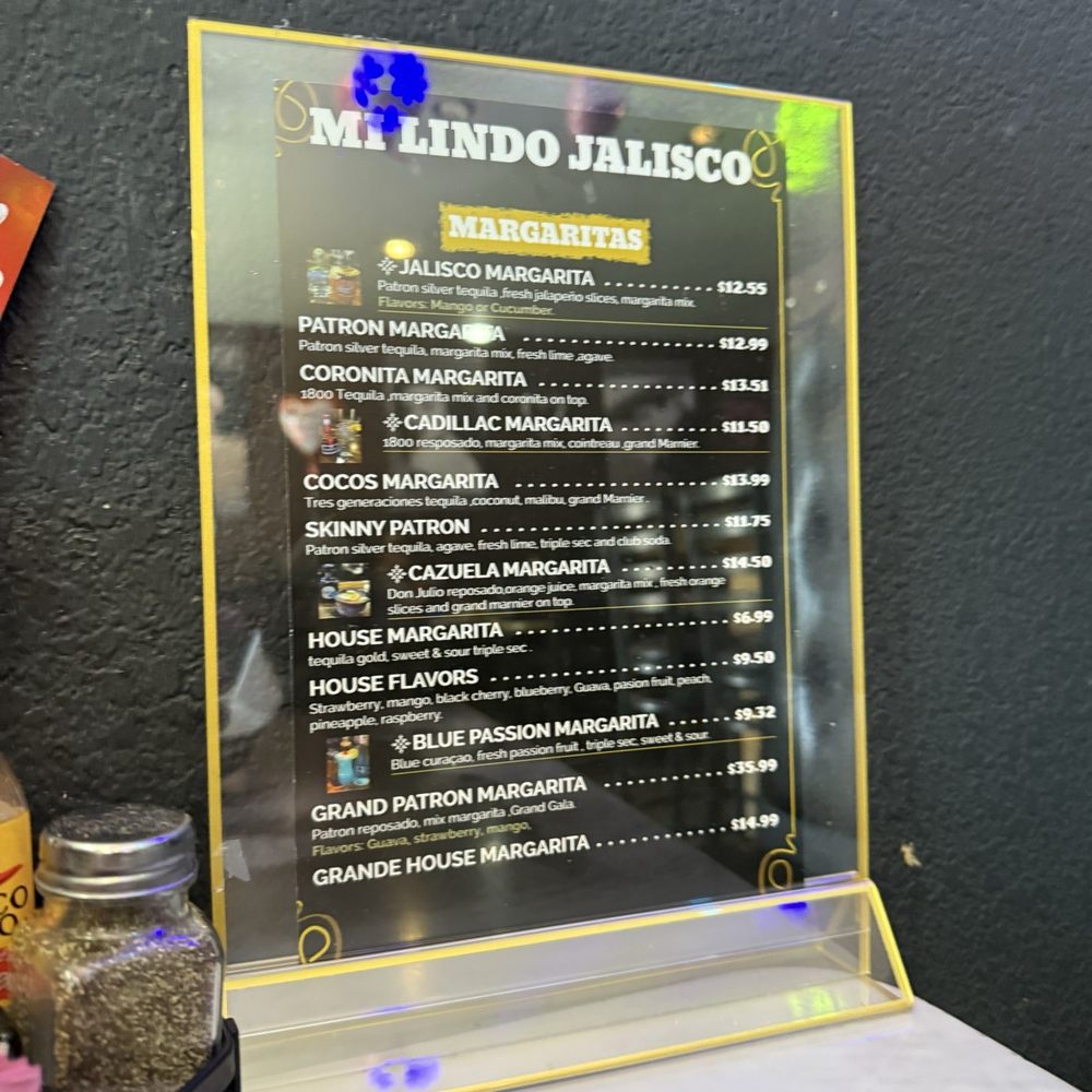 Mi Lindo Jalisco - Margarita menu - Mexican Near Me - Kingman, Arizona Mi Lindo Jalisco - Margarita menu - Mexican Near Me - Kingman, Arizona