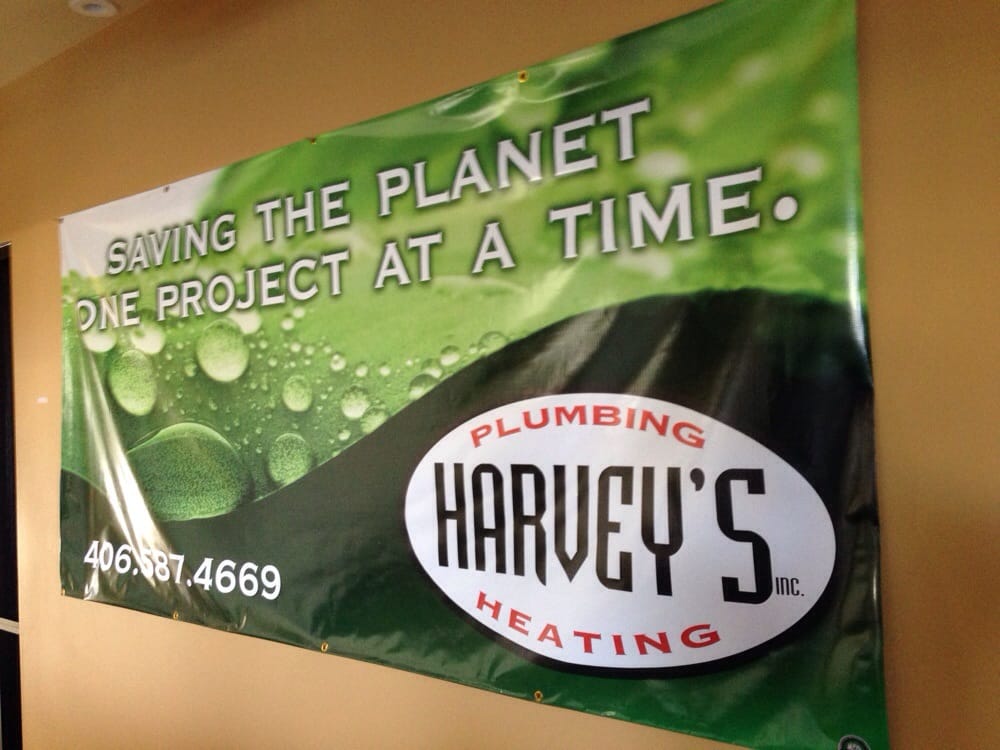 Slide of Harvey's Plumbing and Heating