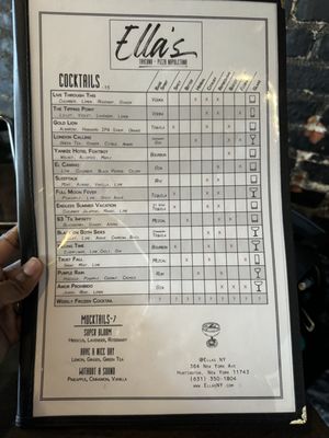 Menu photo 5 Ella’s Huntington, NY