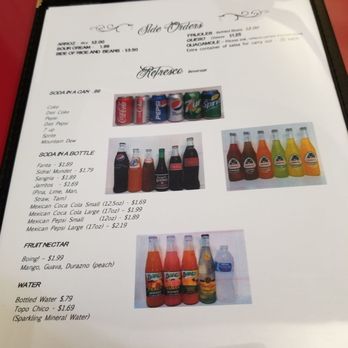 Tacos Martinez - a menu for a mexican restaurant - Mexican Near Me - Monroe, Wisconsin