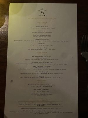 Menu photo 3 The Smoking Goat San Diego, CA Menu photo 3 The Smoking Goat San Diego, CA