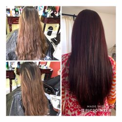 Huma Beauty Salon - Hi lite (color cut)  By Huma