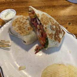 Cajun Chicken Wrap