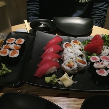 Sakanaya - Love the salmon roll! only for $5! - Japanese Near Me - Champaign, Illinois