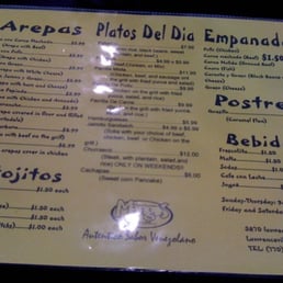 Menu Menu