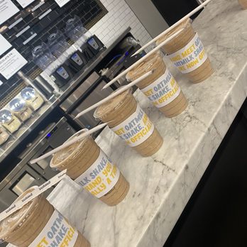 Barry's Arlington - New Shake given to everyone who came to Monday nights class....delicious sweet treat! - Trainers Near Me - Arlington, Virginia