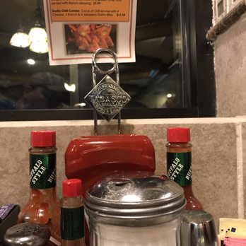 Knight & Day Diner - Three Tabasco sauces. Yes!! - Diners Near Me - Lititz, Pennsylvania Knight & Day Diner - Three Tabasco sauces. Yes!! - Diners Near Me - Lititz, Pennsylvania