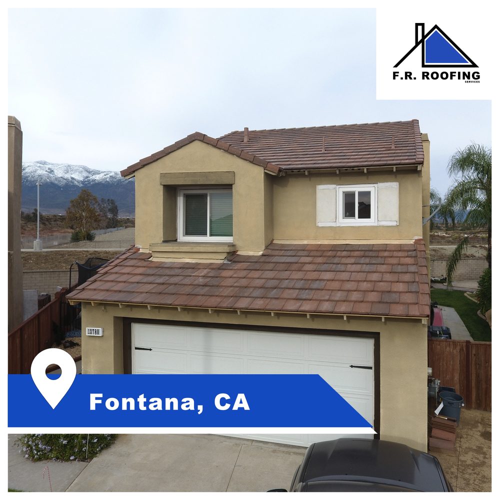 Slide of FR Roofing Services